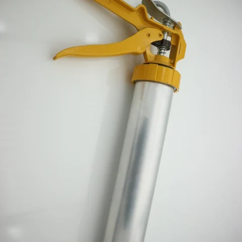 Best quality 600ml aluminum silicone sealant caulking gun