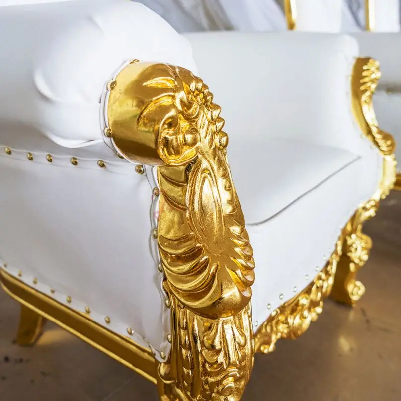 2017 Wholesale Regal Baroque Queen Throne King Chair