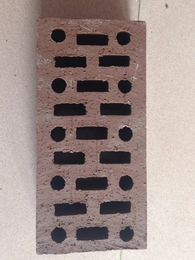 Вакуумный экструдированный строительный полый блок с несколькими отверстиями