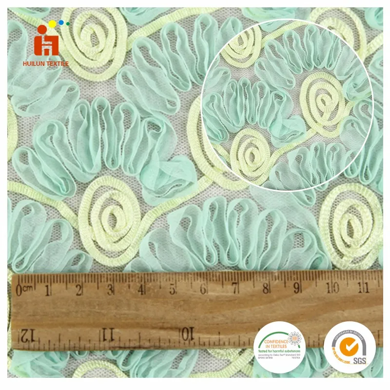 China manufacturer tape cotton embroidery guipure lace fabric