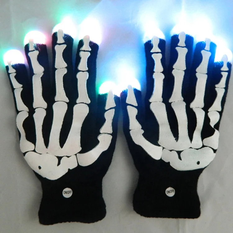 China Supplier Wholesale Price LED Party Gloves