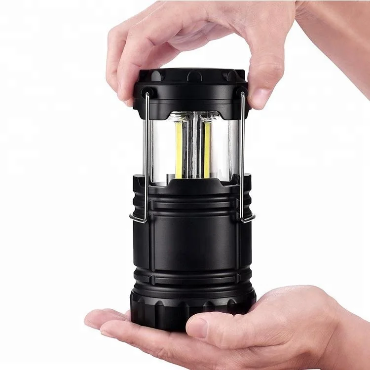 COB LED Pop up Collapsible telescopic fishing rod outdoor camping lamp camping light lamps and lanterns