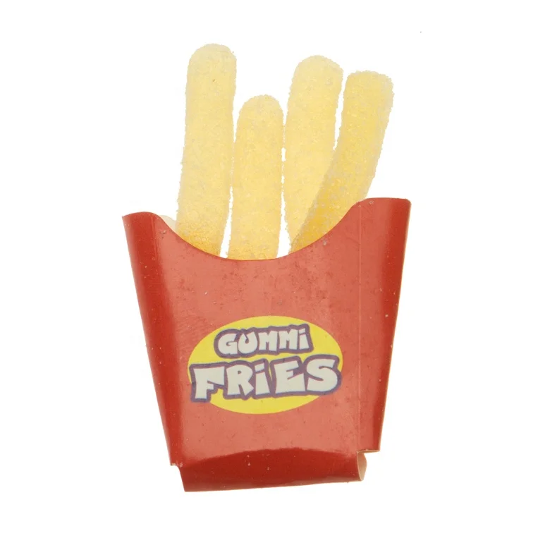 Картофель фри Чипсы Форма клейкие конфеты поддержка OEM