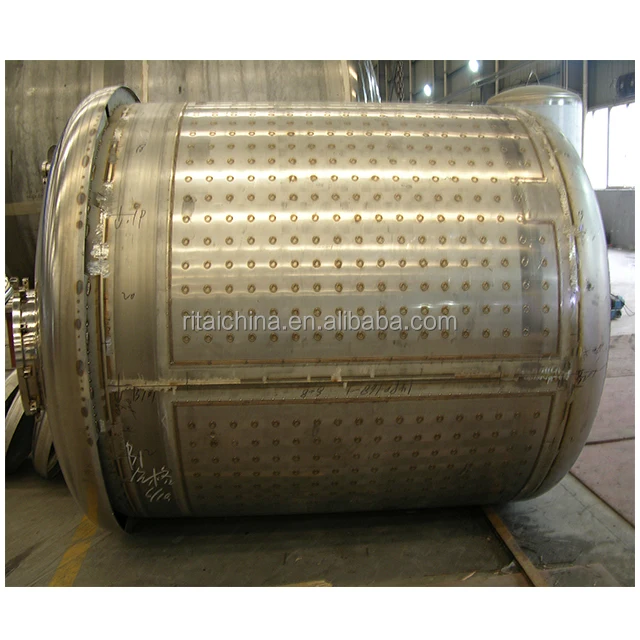 dimple jacket mixing tank