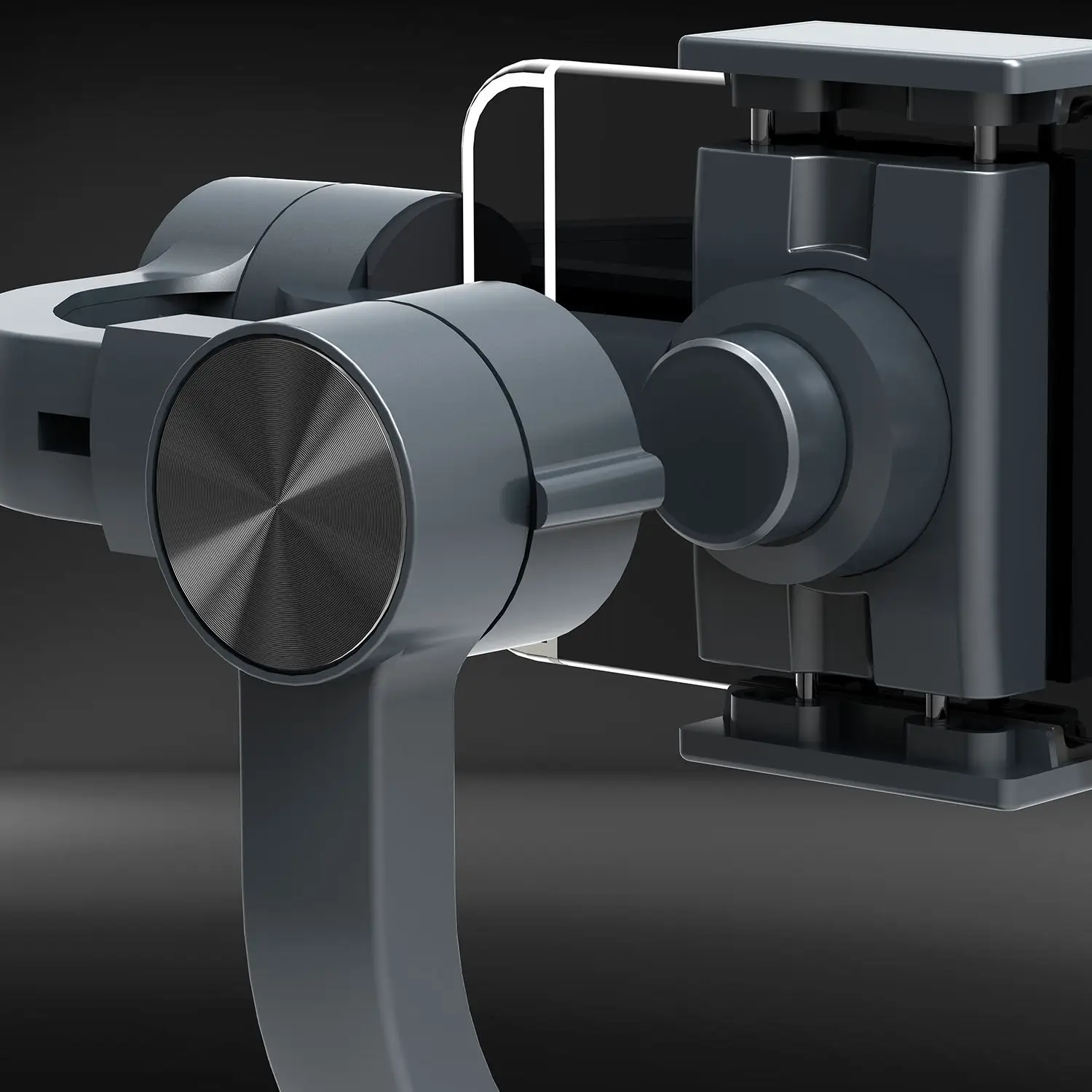 
3-Axis Gimbal Stabilizer With Clamp Mount And Tripod Holder Universal For Smartphones And Camera 