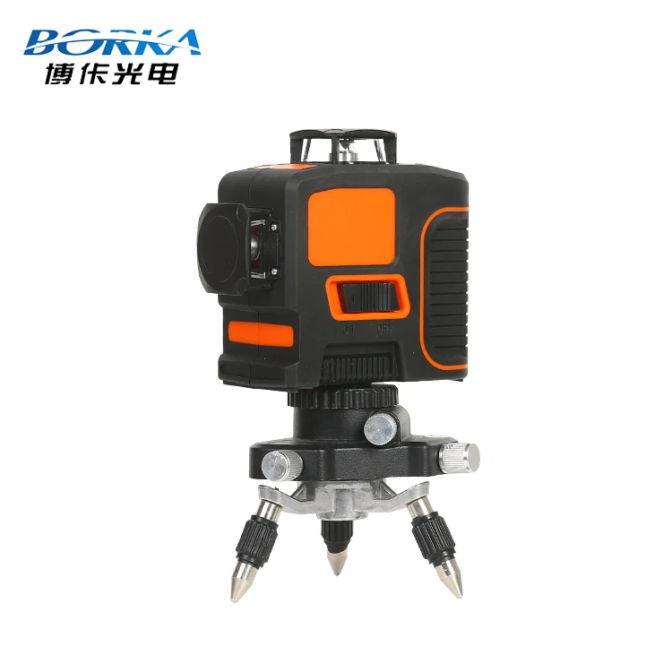 
Factory Outlets 8 lines 3d Red 360 Degree Rotary Laser Level 