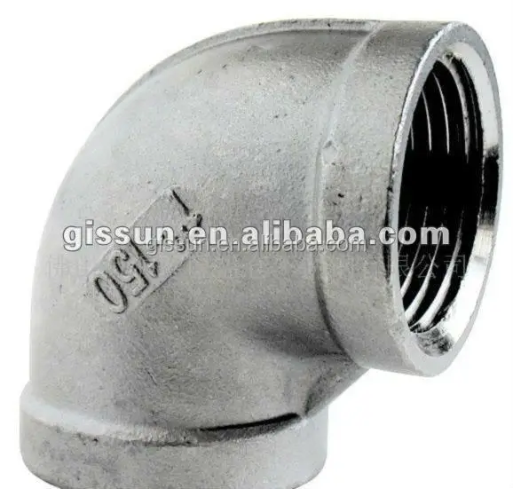 inox 316l forged  tee elbow asme b16.3 pipe fitting