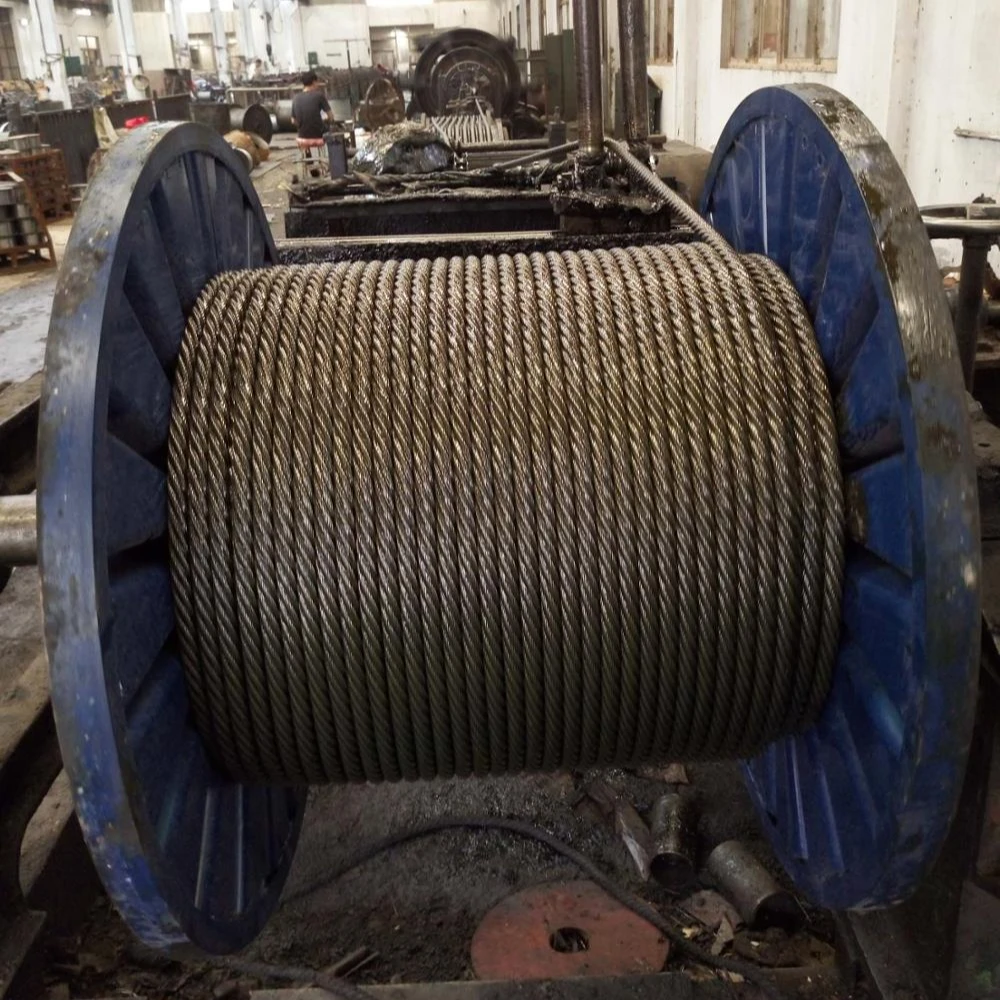 PVC coated 6*19/7*19 steel wire rope factory