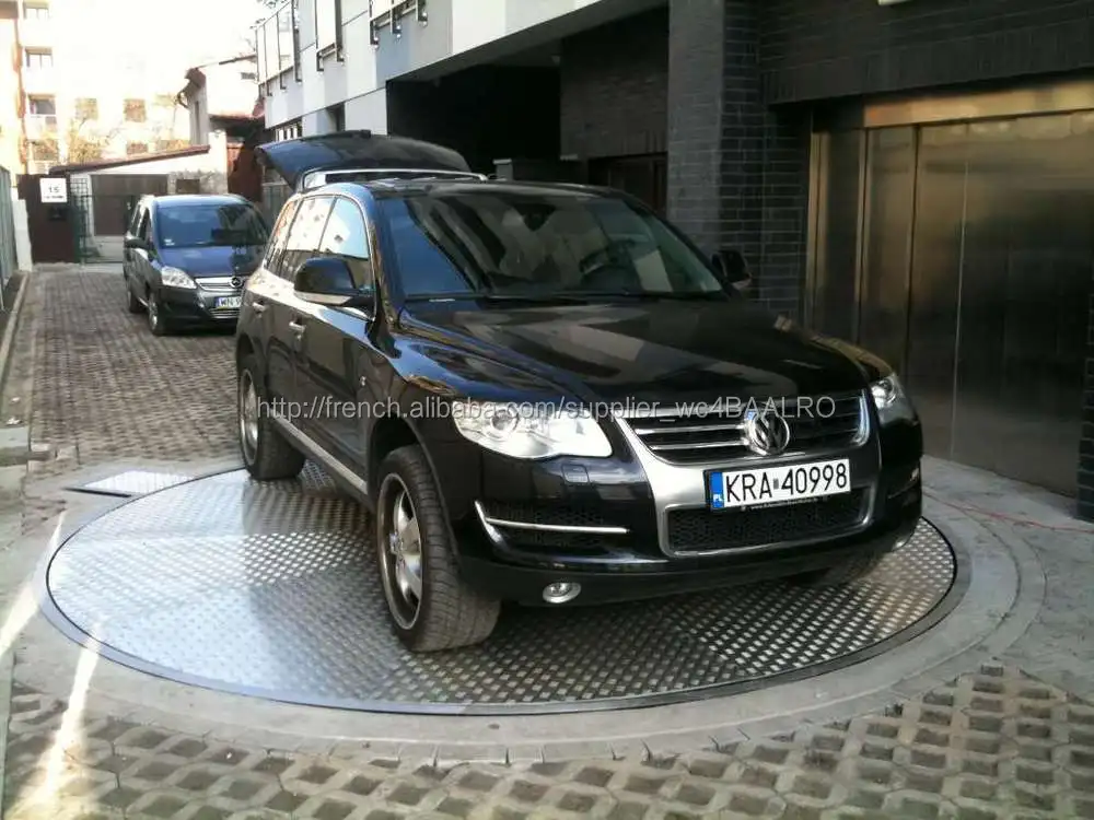 Car Parking Rotating Platform Car Turner for Storage