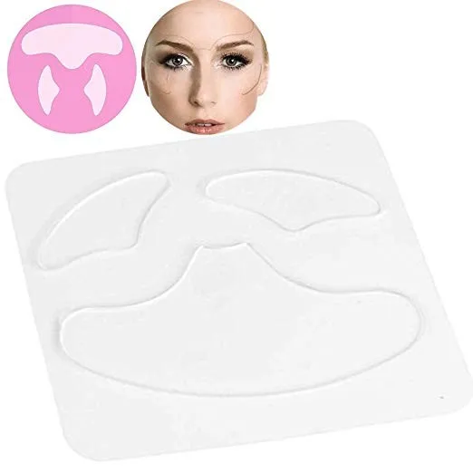 
Silicone Patches Reusable Facial Anti Wrinkle Pads Face Pads Eliminate Prevent Chin Eye Forehead Wrinkle Pads 