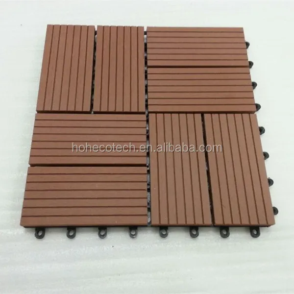 waterproof WPC Balcony DIY tile floor