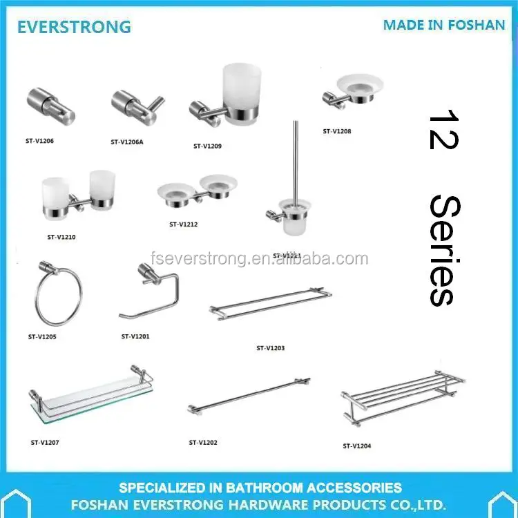 Everstrong stainless steel non-slip soap dish with holder ST-V1208 bathroom accessories or  fittings