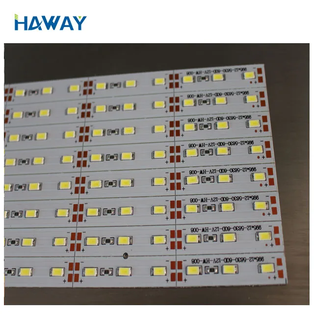Popular rigid led strips smd 5730 5630 60led/m 72led/m 2800-15000K DC12vlight rigid
