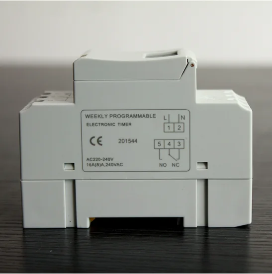 Microcomputer Electronic Programmable Digital TIMER SWITCH Time Relay Control 110/220V AC 16A Din Rail Mount