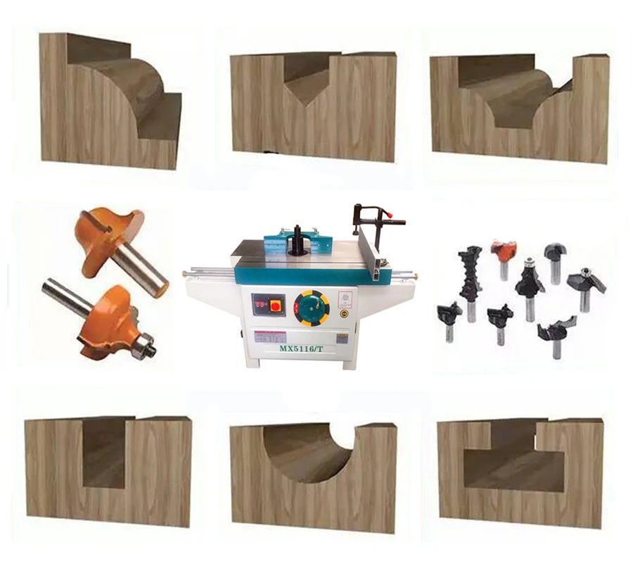 MX5116 sliding table tilting spindle moulder woodworking machine price