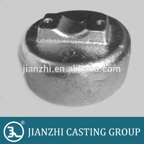 Оцинкованная чугуна с шаровидным графитом базы для железнодорожного вокзала