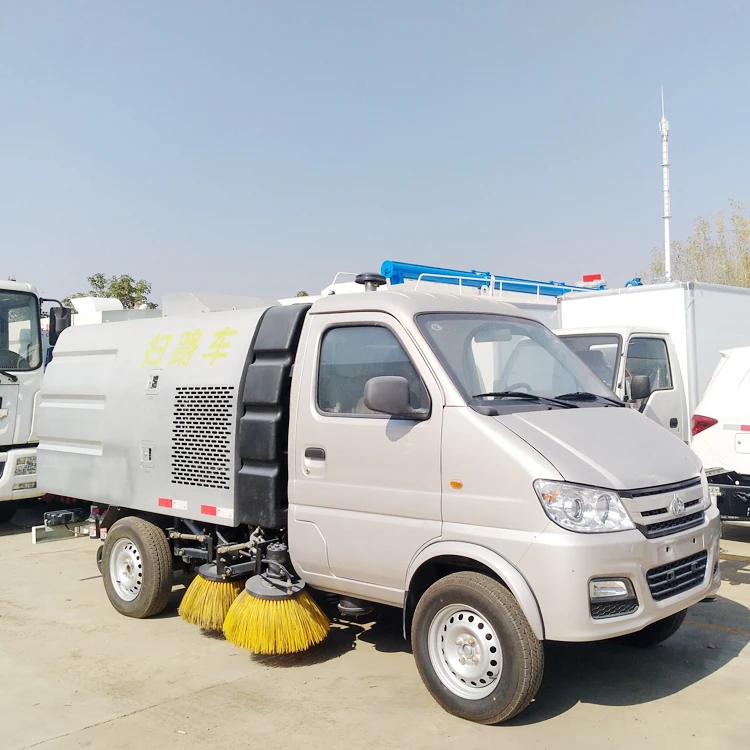 Factory Sale Bottom Price 4*2 LHD Mini Street Sweeper Truck HOT SALE 2m3 Road