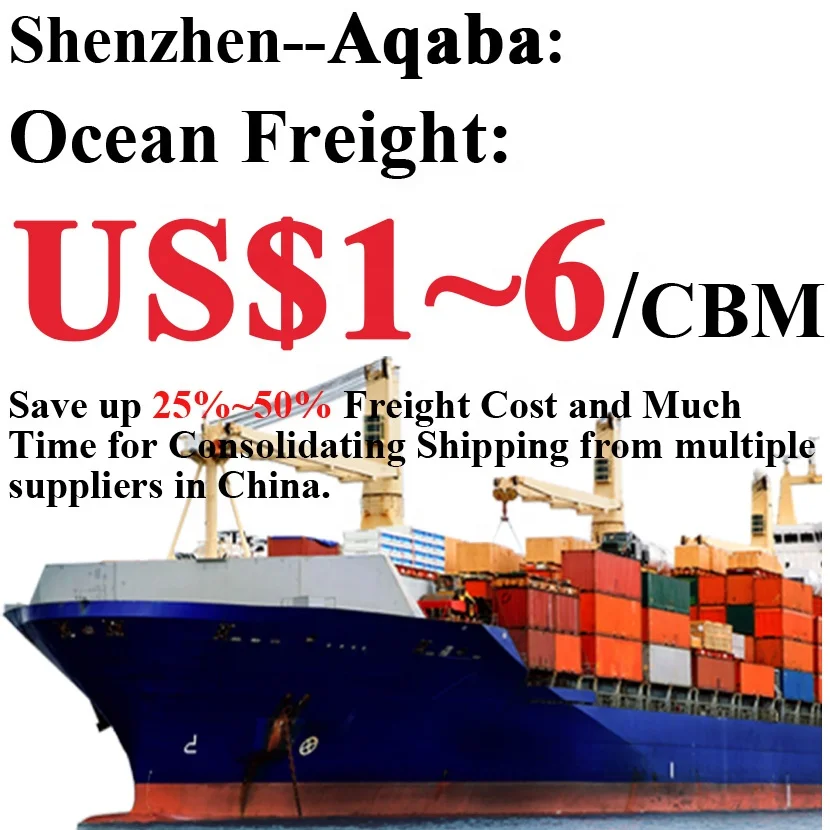 Cheap Ocean Sea Shipping from China to Aqaba, Jordan    China top freight forwarder