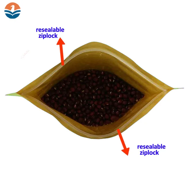 New Design High Quality Dry Fruit Doypack New Kraft Paper