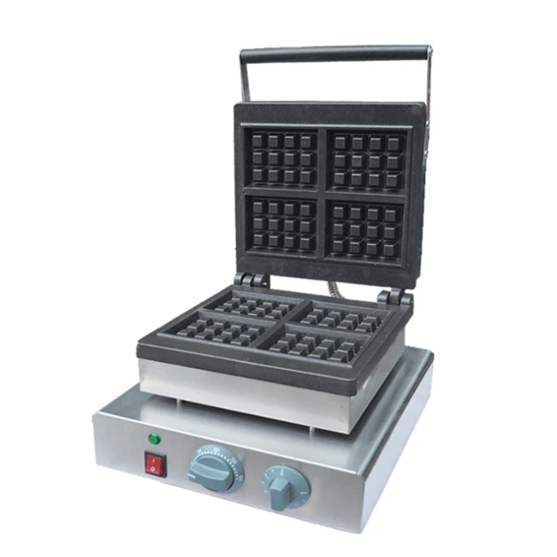 Горячая Распродажа коммерческая антипригарная электрическая вафельница для вафель
