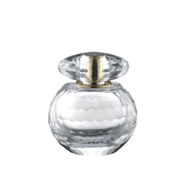 new design 60ml bulb shape personalized perfume bottle crystal unique perfume glass bottle chinese supplier