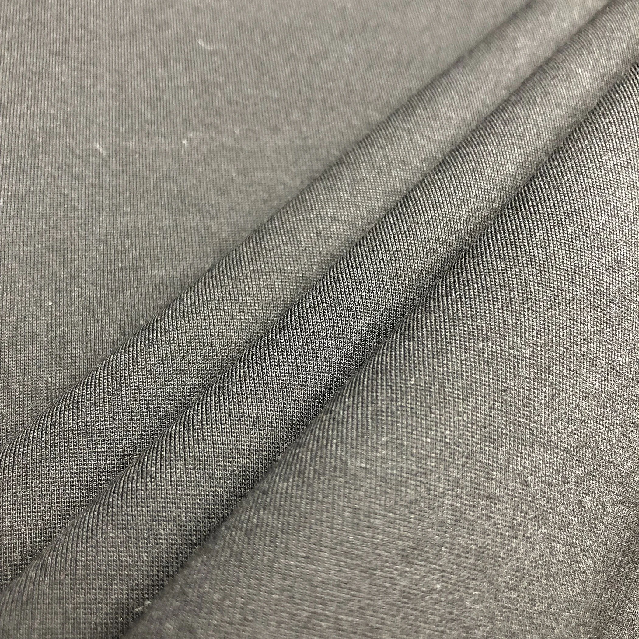 Best prices 66%Rayon 30%Nylon 6%Spandex 360 gsm soft hand feeling  knitted ponte de roma knits for pants Leisure Wear fabrics