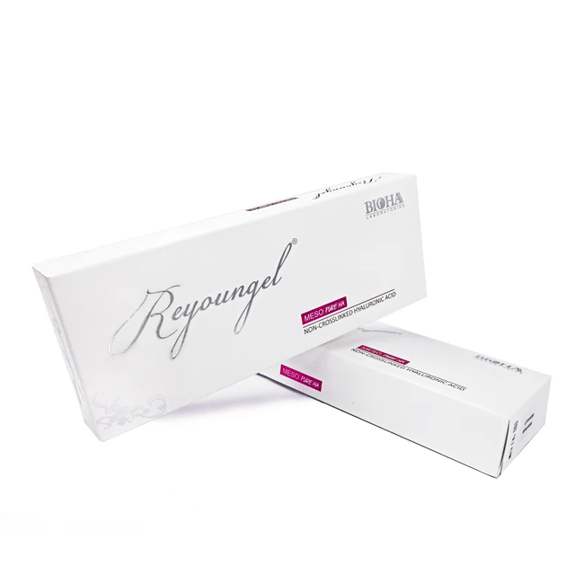 
reyoungel professional cosmetic hyaluronic acid of 2..5ml syringe for meso gun 