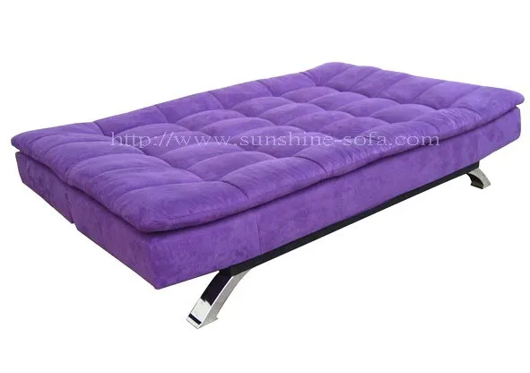 Living Room Sofa Bed Furniture European Style Fashion Double Cushion Fabric Hot Sale Three Seat Fold Down Modern Sofa Cum Bed