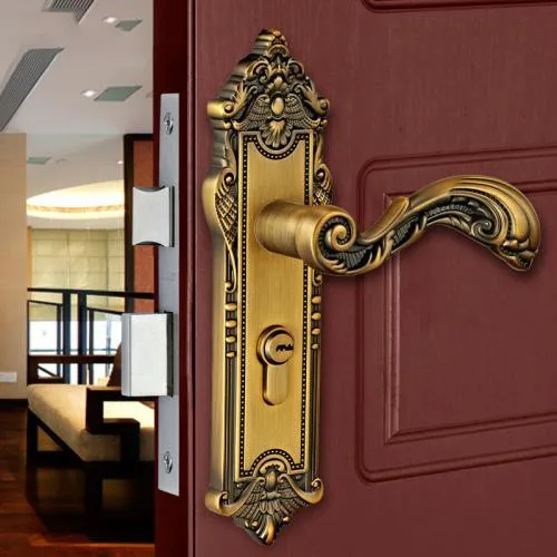 Customized sliding door lock with hook spring bolt door lock body