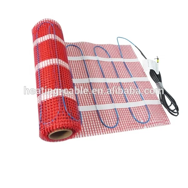 120v/240v Indoors Underfloor Electric Heating mat antislip snow melting heated walkway mat
