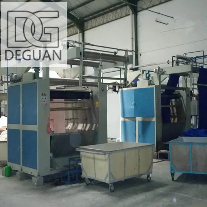 Deguan factory DIRECTLY supply double dips balloon padder squeezer for tubular knitting cotton fabrics