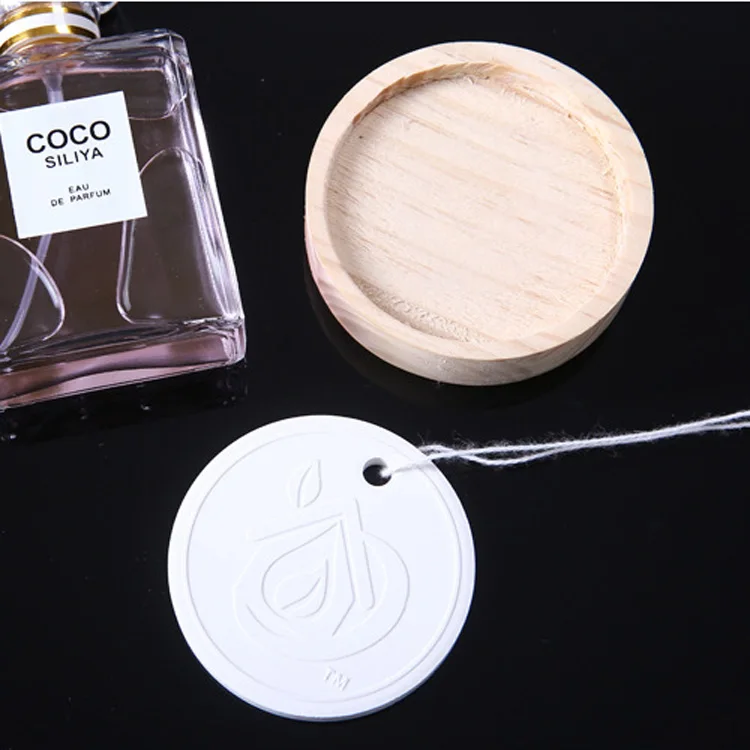 
Round White Plaster Scented Hanging Ceramic Aroma Diffuser Stone 