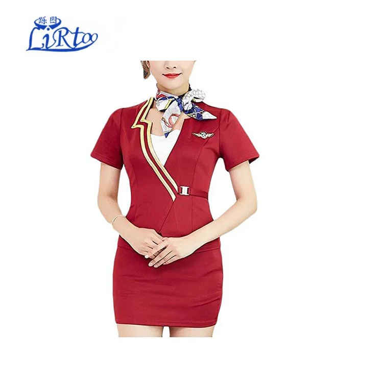 New Style Fashion Airline Uniform for Stewardess