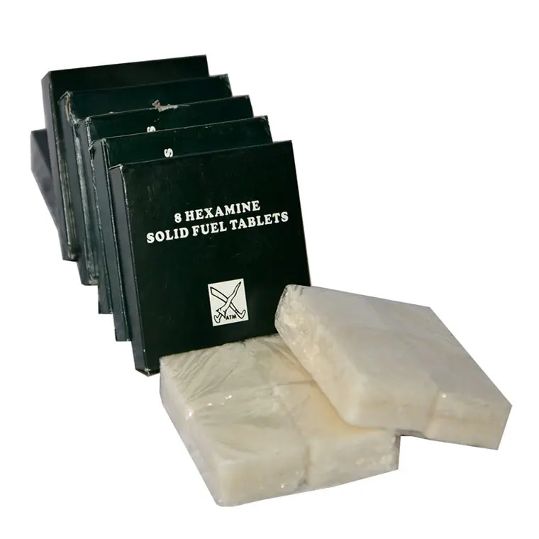 
HQS-025 Hongqiang White firestarter solid fuel hexamine for outdoor 