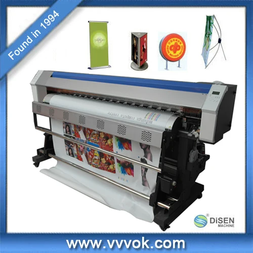1.8m eco solvent flex banner vinyl sticker printer with DX5 head