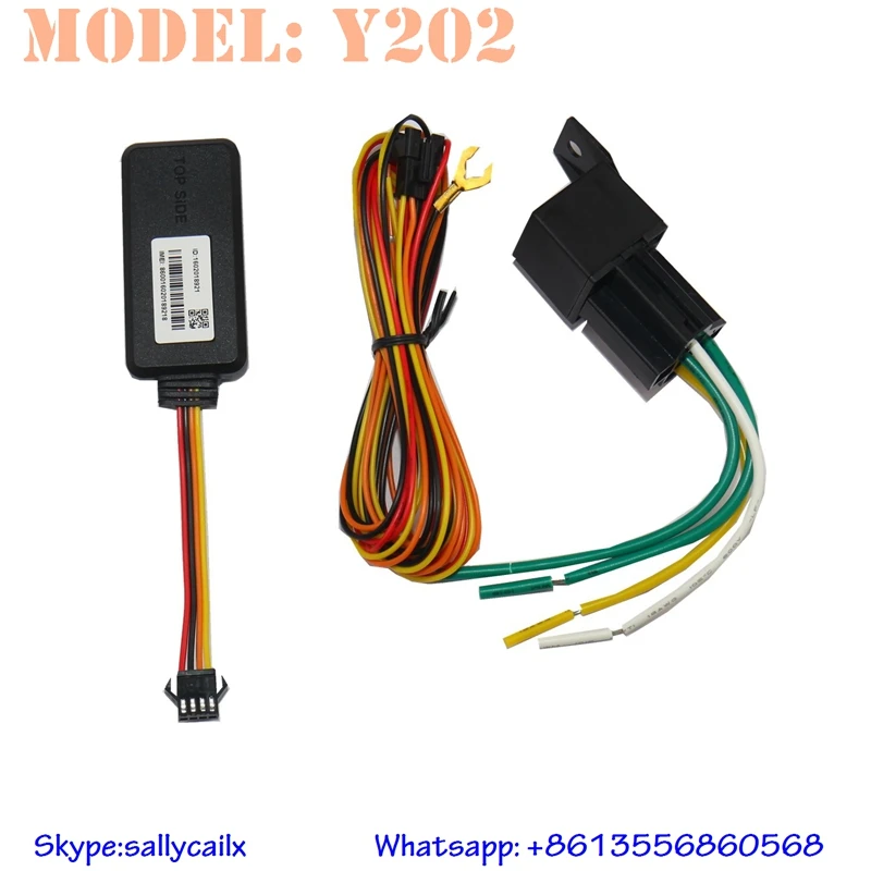 Y202 gps motorcycle tracking device with internal antenna battery fuel engine cut off