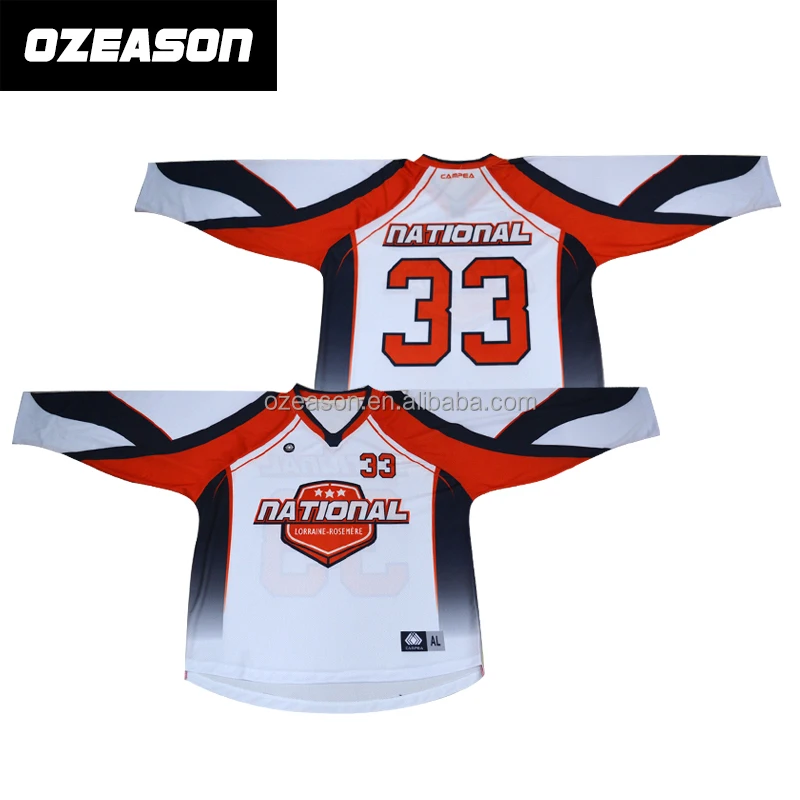 Двусторонняя дешевая пользовательская оптовая продажа пустой свитер с капюшоном для хоккея с шайбой