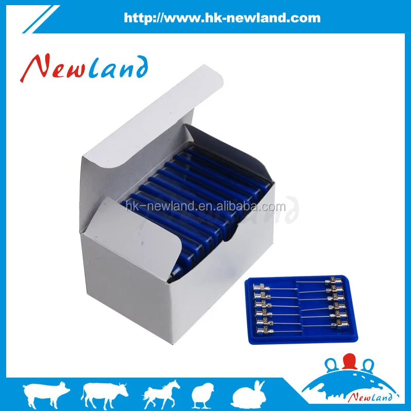 Латунная втулка прямоугольная Высококачественная ветеринарная игла из нержавеющей стали