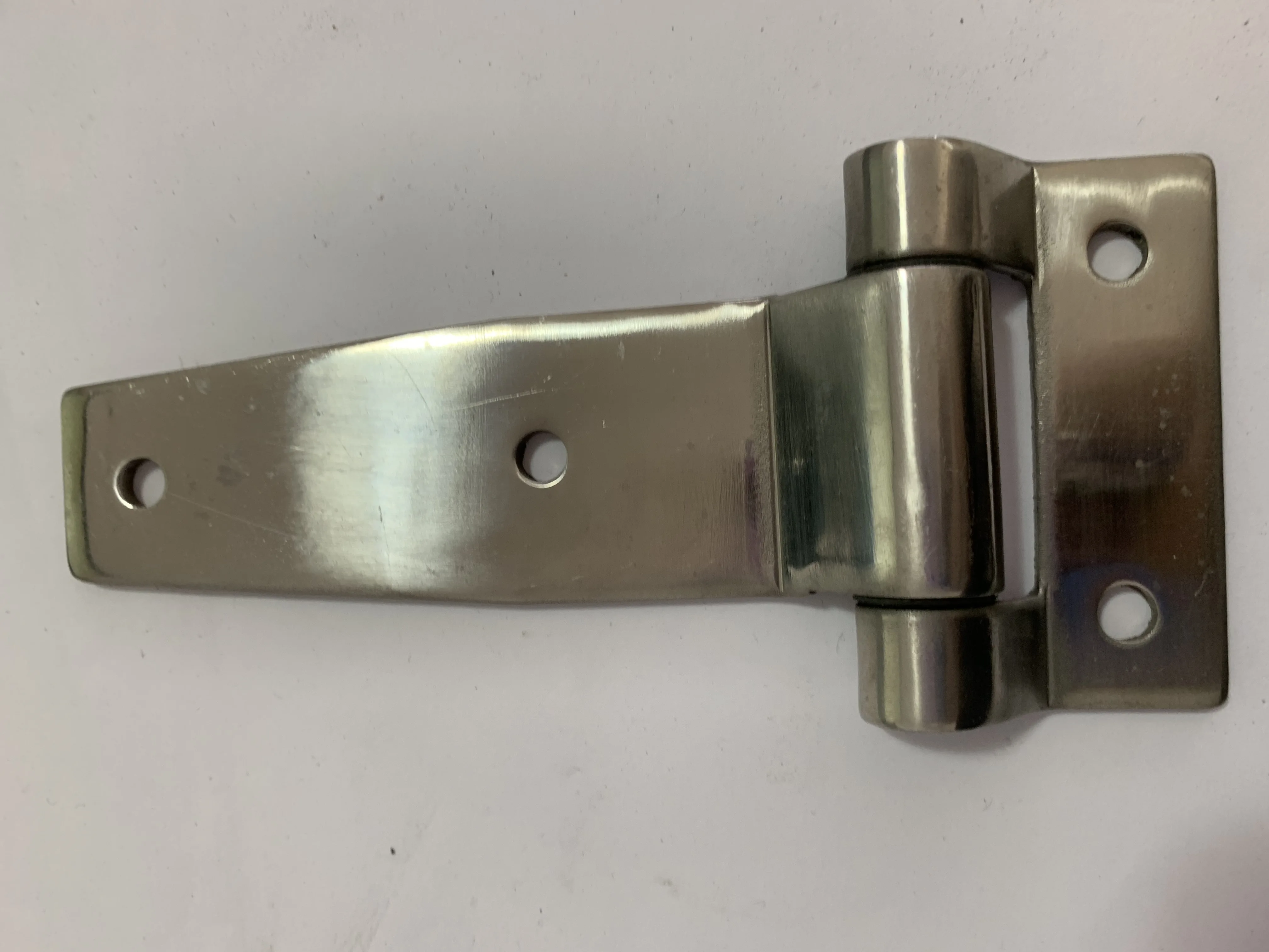 Stainless Steel Truck Trailer T Strap Door Hinge Dump Truck Bifold Door Flush Hinge