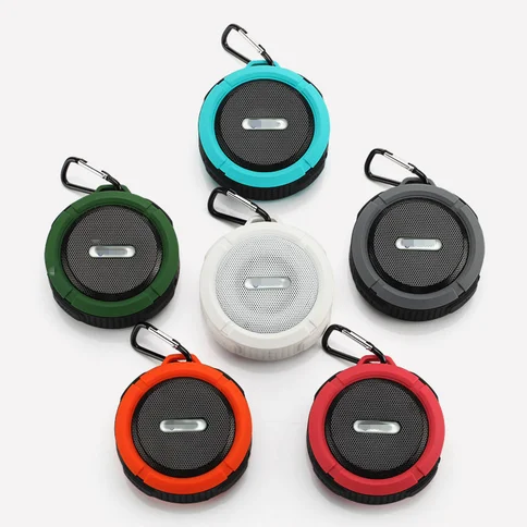 Фабричный хит продаж на Amazon C6 5 Вт водонепроницаемый bluetooth-динамик поддержка TF портативный беспроводной мини-динамик для душа