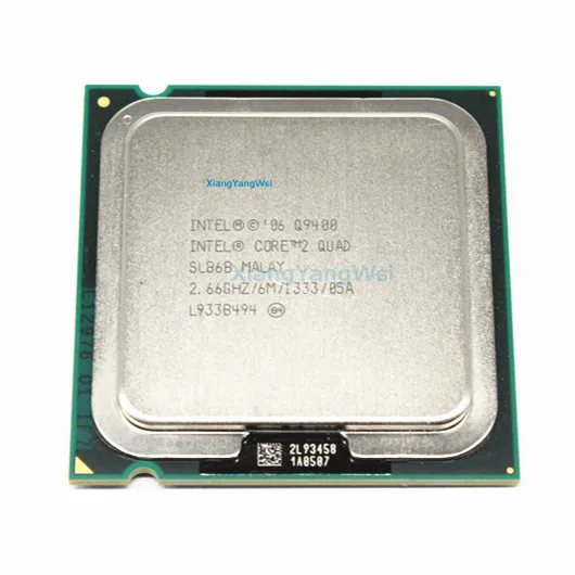 INTEL CORE 2 QUAD Q9400 Processor 2.66GHz 6MB L2 Cache FSB 1333 Desktop LGA 775 CPU (60661548507)