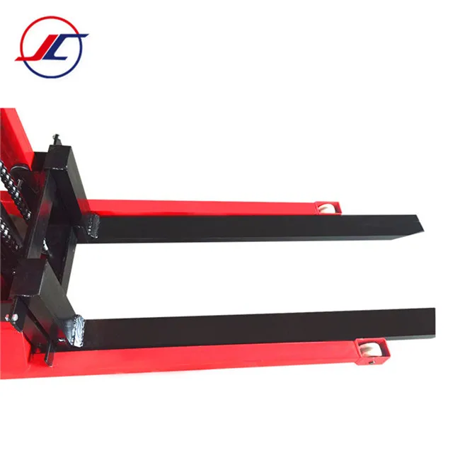 Factory price forklift manual hydraulic mechanical lifter mini stacker machine