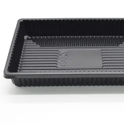 OEM PET clear transparent plastic food packaging blister box for cookies cake products