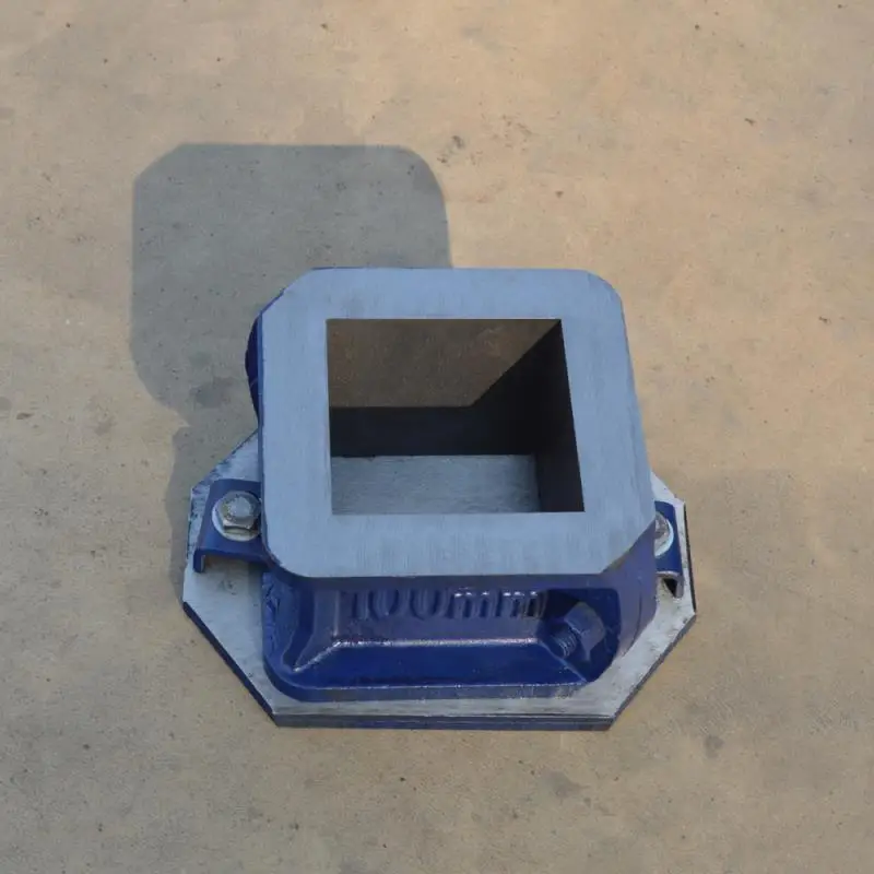 Cube 150x1500x150 cast iron concrete mold
