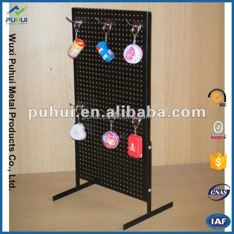 universal counter metal promotion keychain display rack table stand