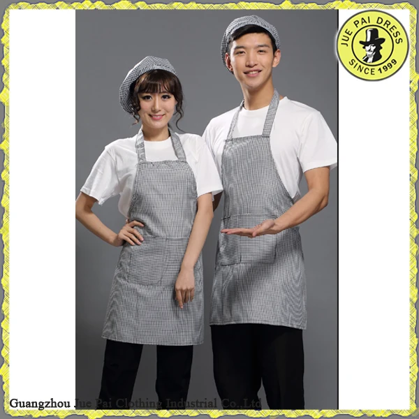 Wholesale Pattern Waist Aprons/Demin Barista Apron/Baker Apron