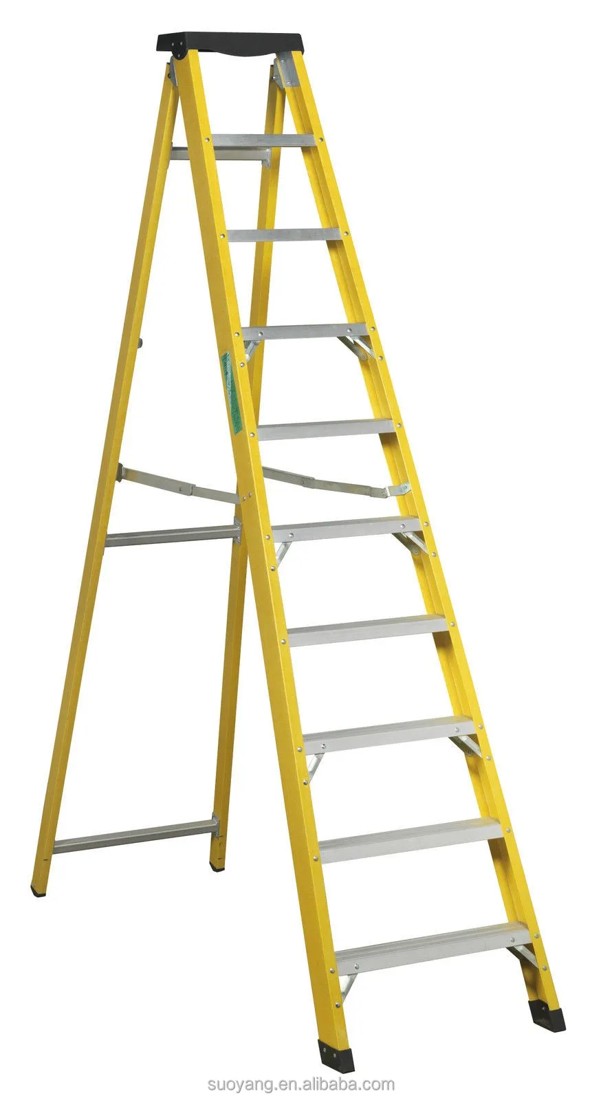 2017 new design Werner Fiberglass Step ladders and Fibreglass Extension Ladders