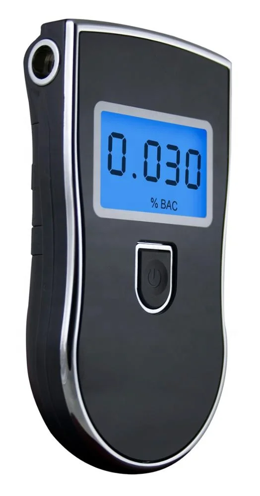 Alcohol Tester Single Use Professional Digital Alcohol Tester With Replace Mouthpiece AT818