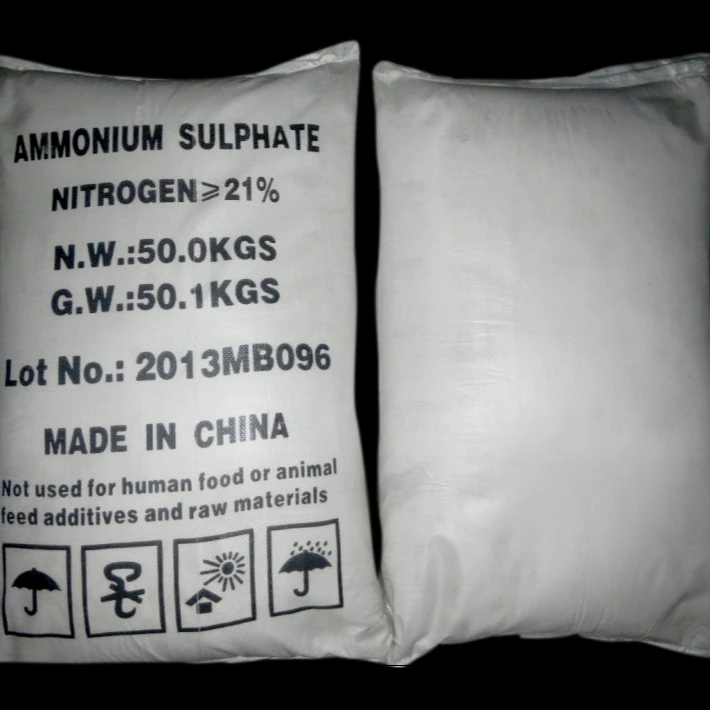 Ammonium sulphate in Fertilizer (NH4)2SO4
