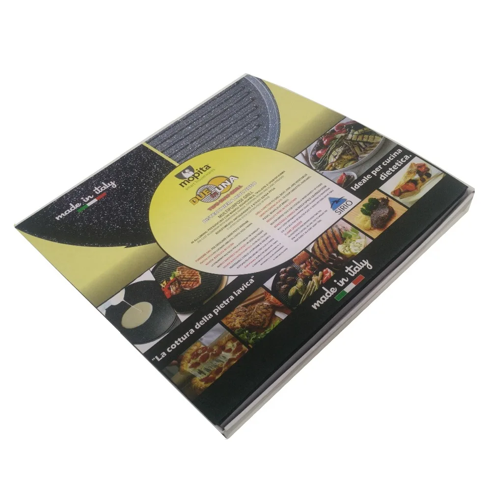 Здоровой окружающей среде CMYK печати быстрого питания, бумажная коробка